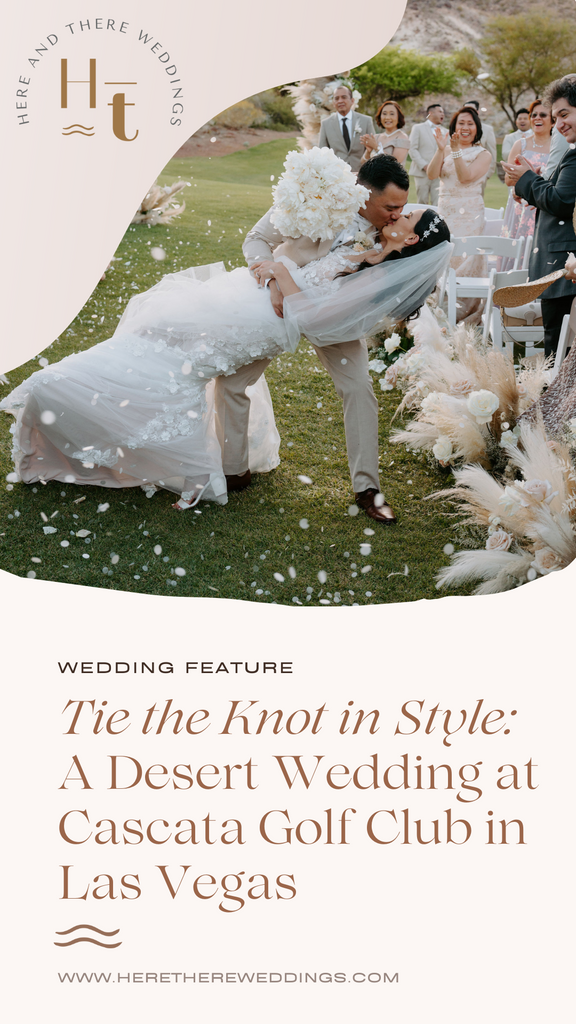 Lost in the Desert: Alexandra + Carlo's Las Vegas Wedding