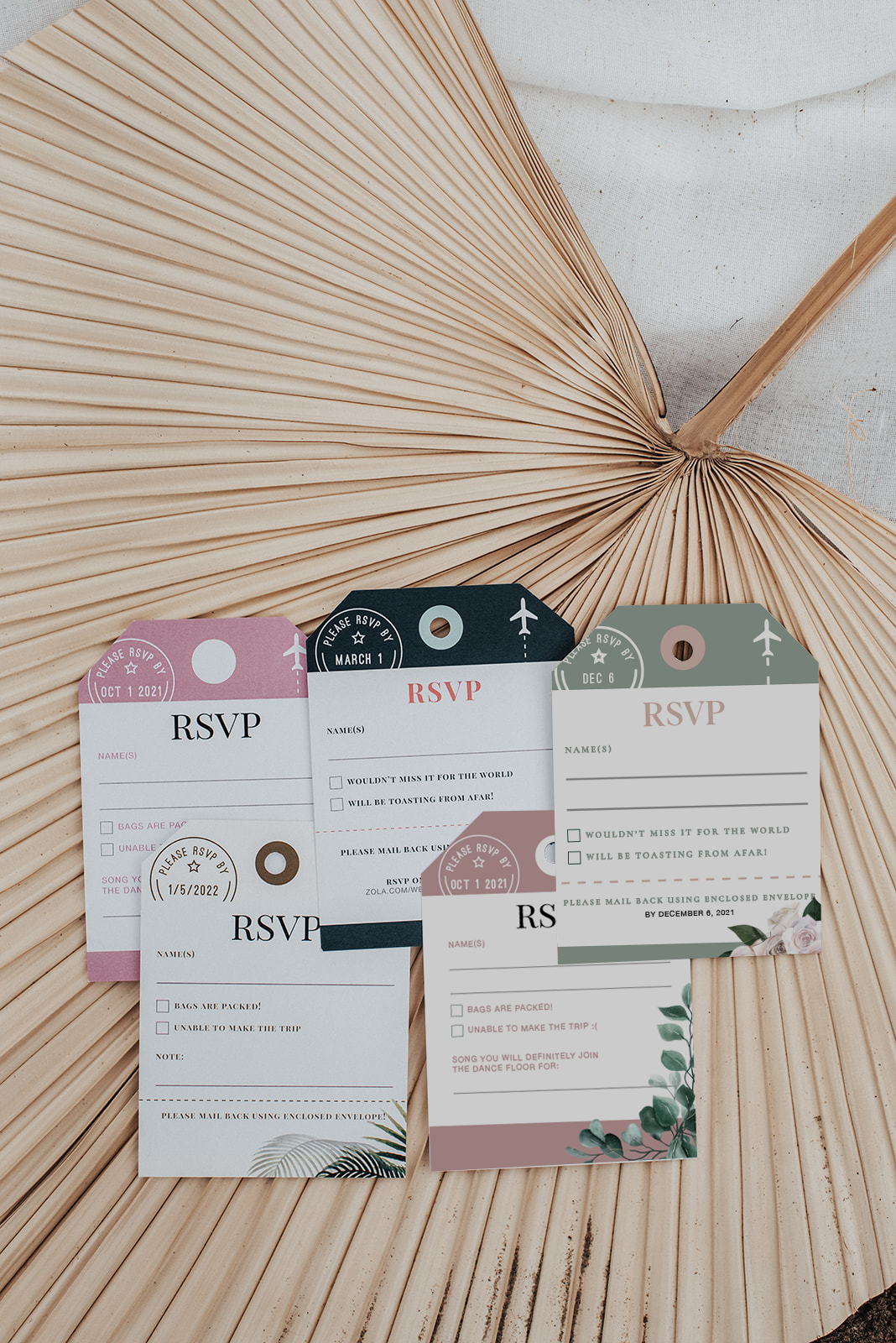 RSVP Luggage Tag (Mail Back)